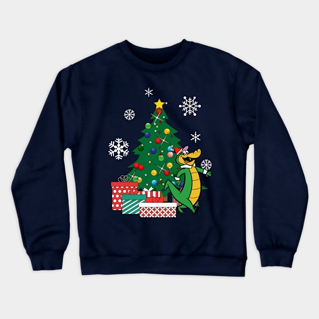 Wally Gator Around The Christmas Tree Crewneck Sweatshirt by Nova5